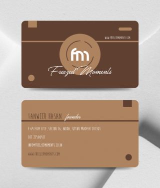 Art & Photography-Industry-Business-Card-B