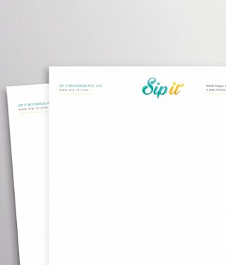 Sip it mockup