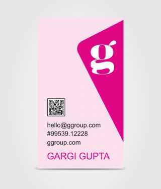 GARGI GUPTA visiting card